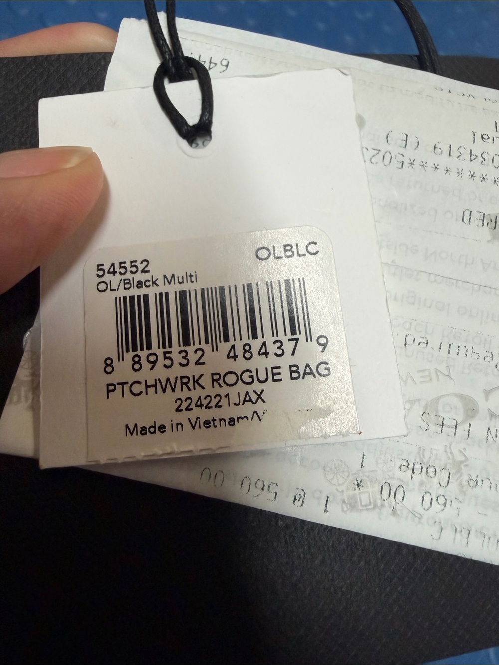 NWT Coach Rogue 1941 Patchwork 30 cm - Picture 3 of 3